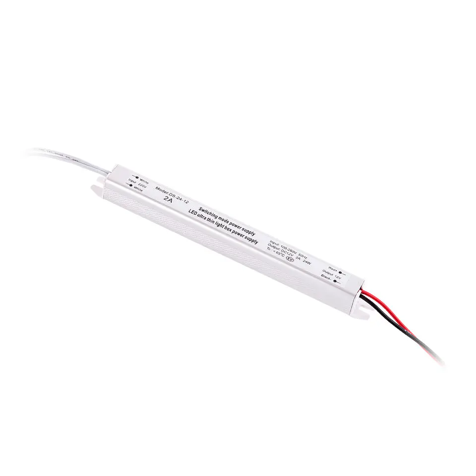 Transformador LED Ultrafino 24W 12VDC_110V-220V/AC IP20 [CP-24-12_220 IP21] 1