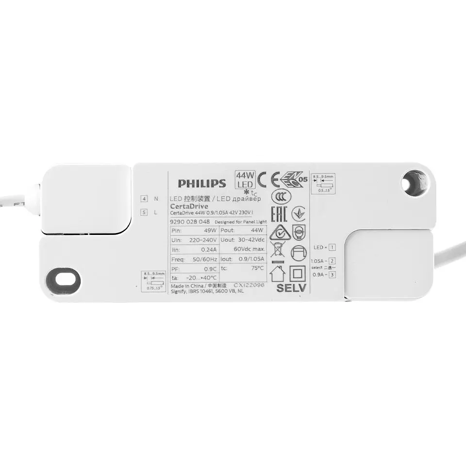 Driver Nao Regulavel PRO 0,95 PF 50.000H 40W 1050Ma 2
