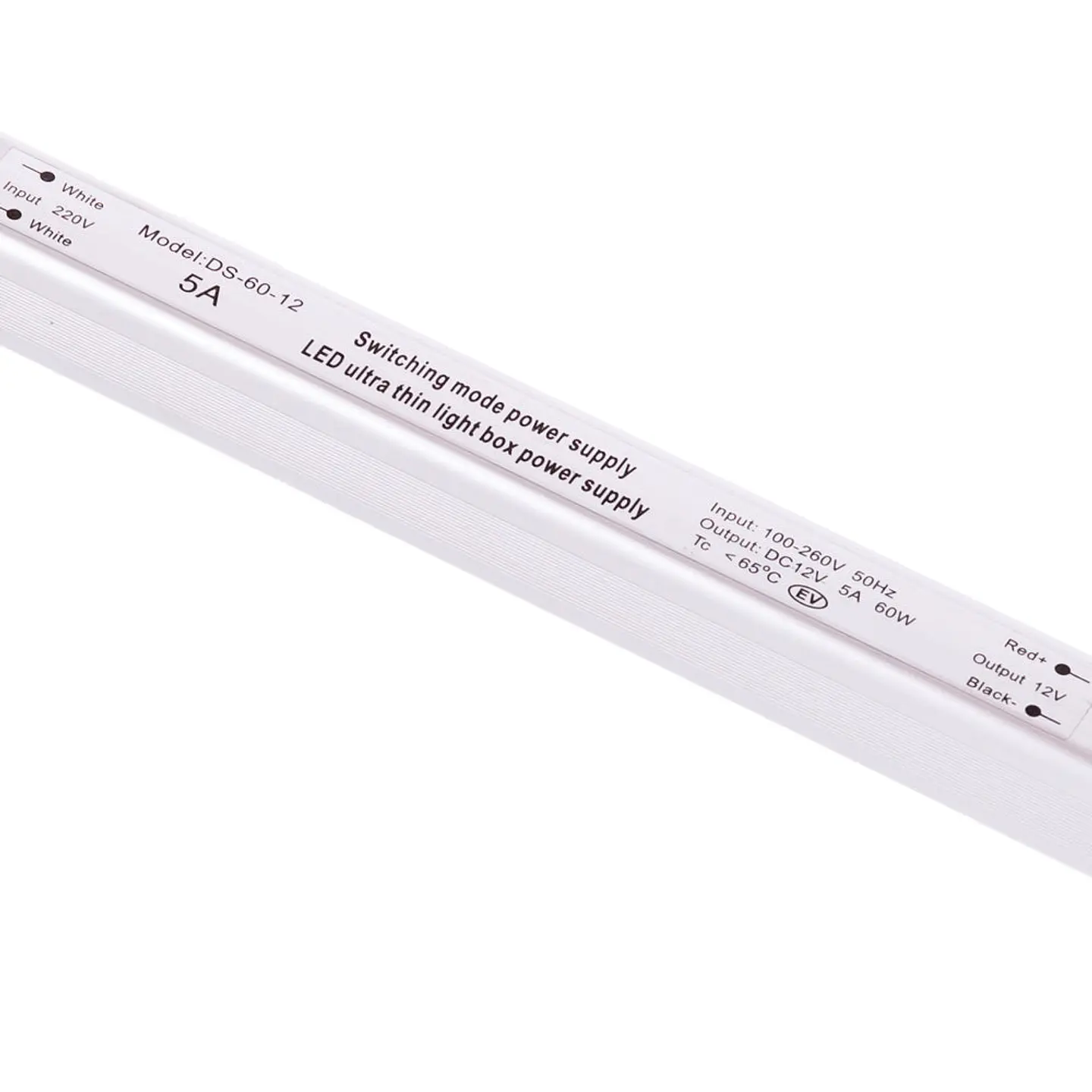 Transformador LED Ultrafino 60W 12VDC_110V-220V/AC IP20 [CP-60-12_220 IP21] 4