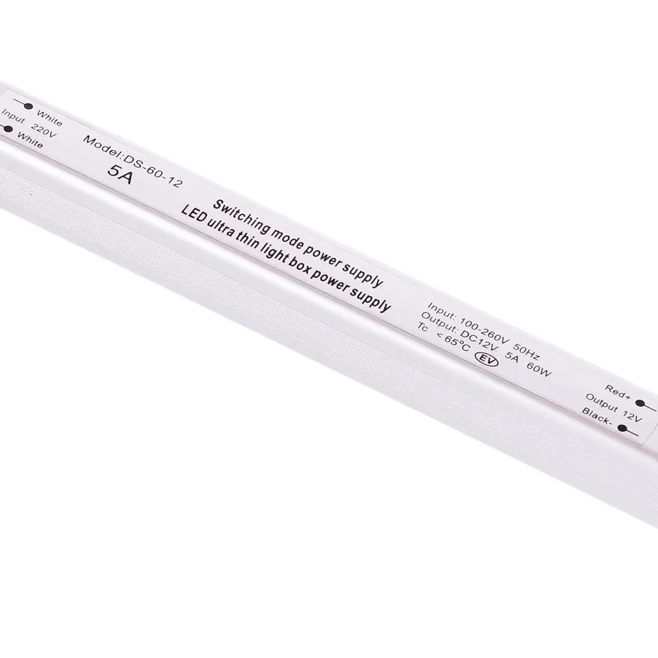 Transformador LED Ultrafino 60W 12VDC_110V-220V/AC IP20 [CP-60-12_220 IP21] 4