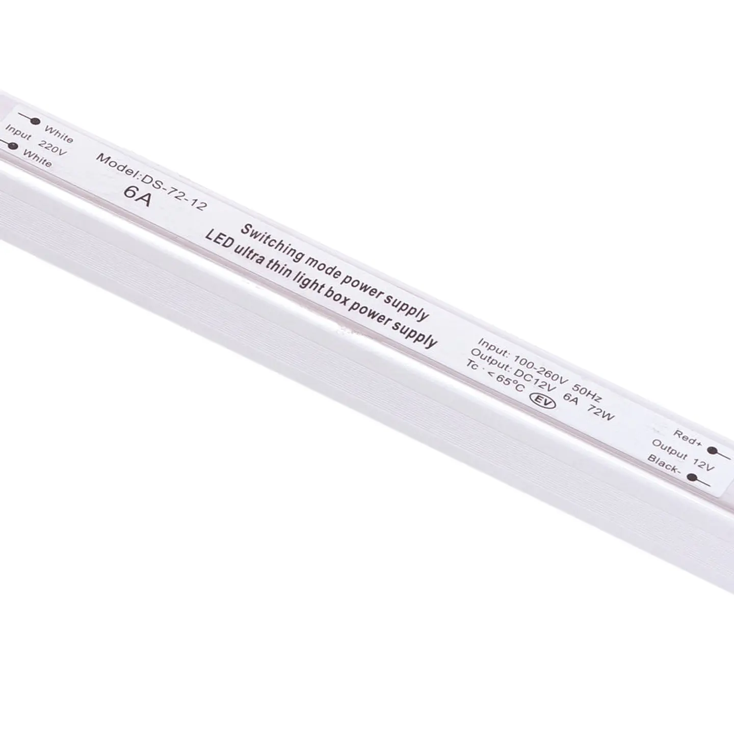 Transformador LED Ultrafino 72W 12VDC_110V-220V/AC IP20 [CP-72-12_220 IP21] 4