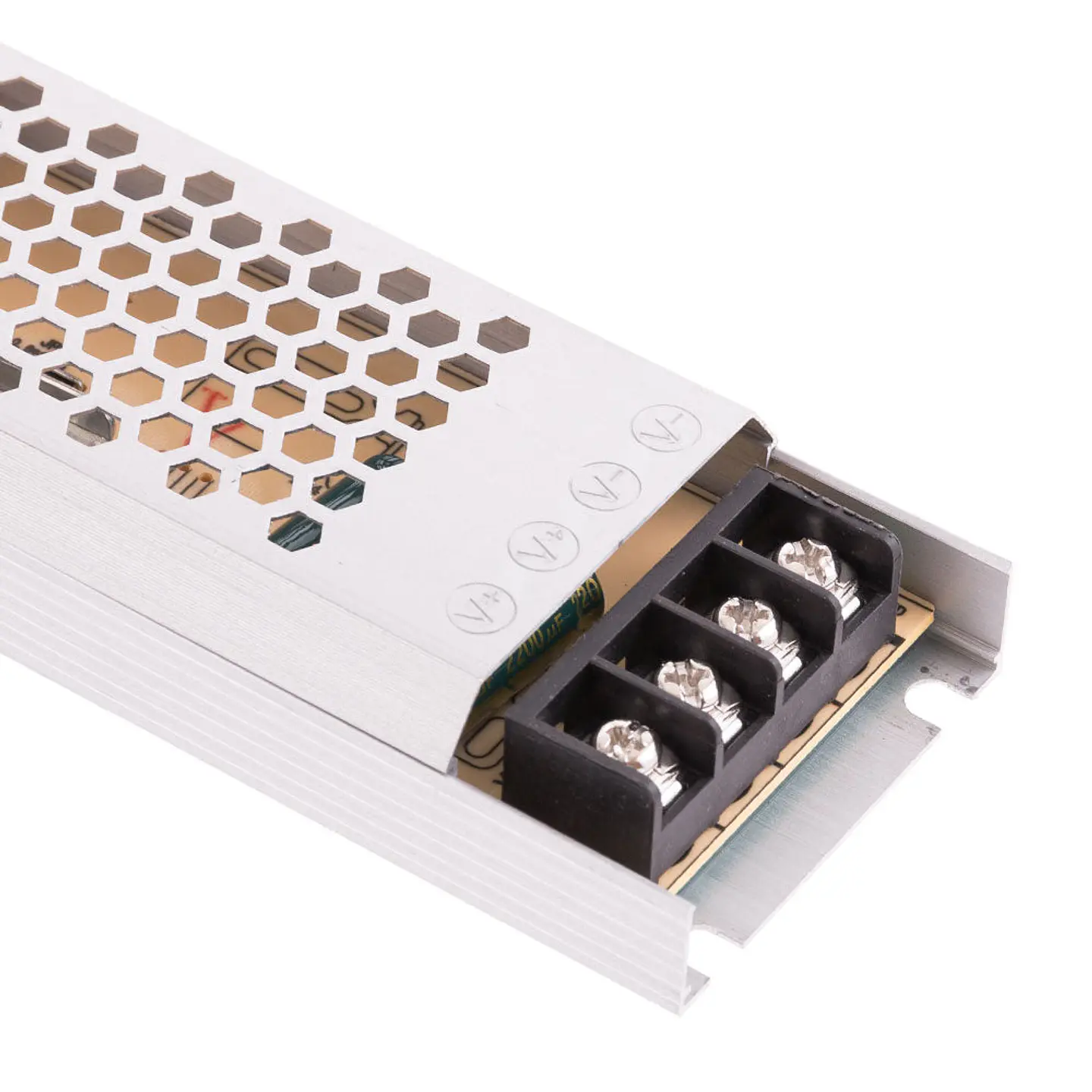 Transformador LED Ultrafino 200W 12VDC_110V-220V/AC IP20 [CP-200-12_220 IP21] 3