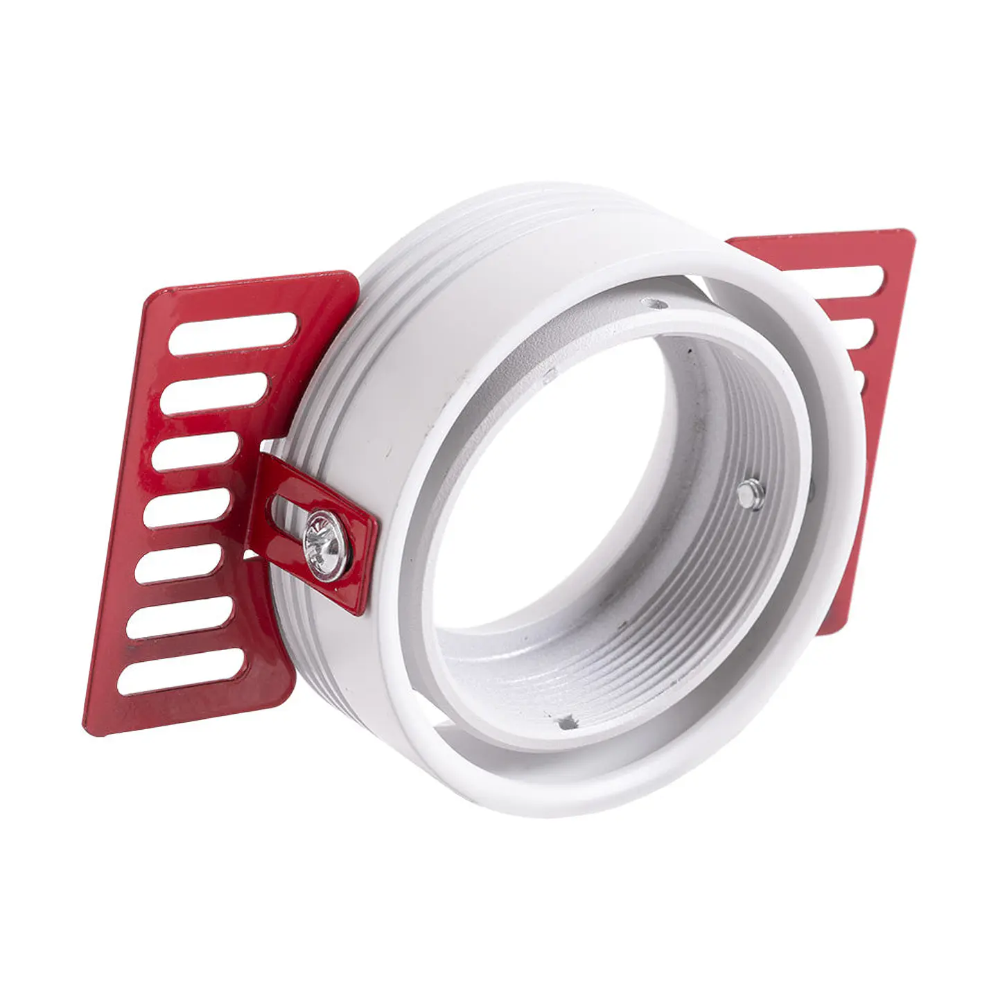 Anel Downlight Circular AlumÃ­nio Branco InclinÃ¡vel Ã˜75mm 3
