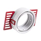 Anel Downlight Circular AlumÃ­nio Branco InclinÃ¡vel Ã˜75mm - Thumbnail 3