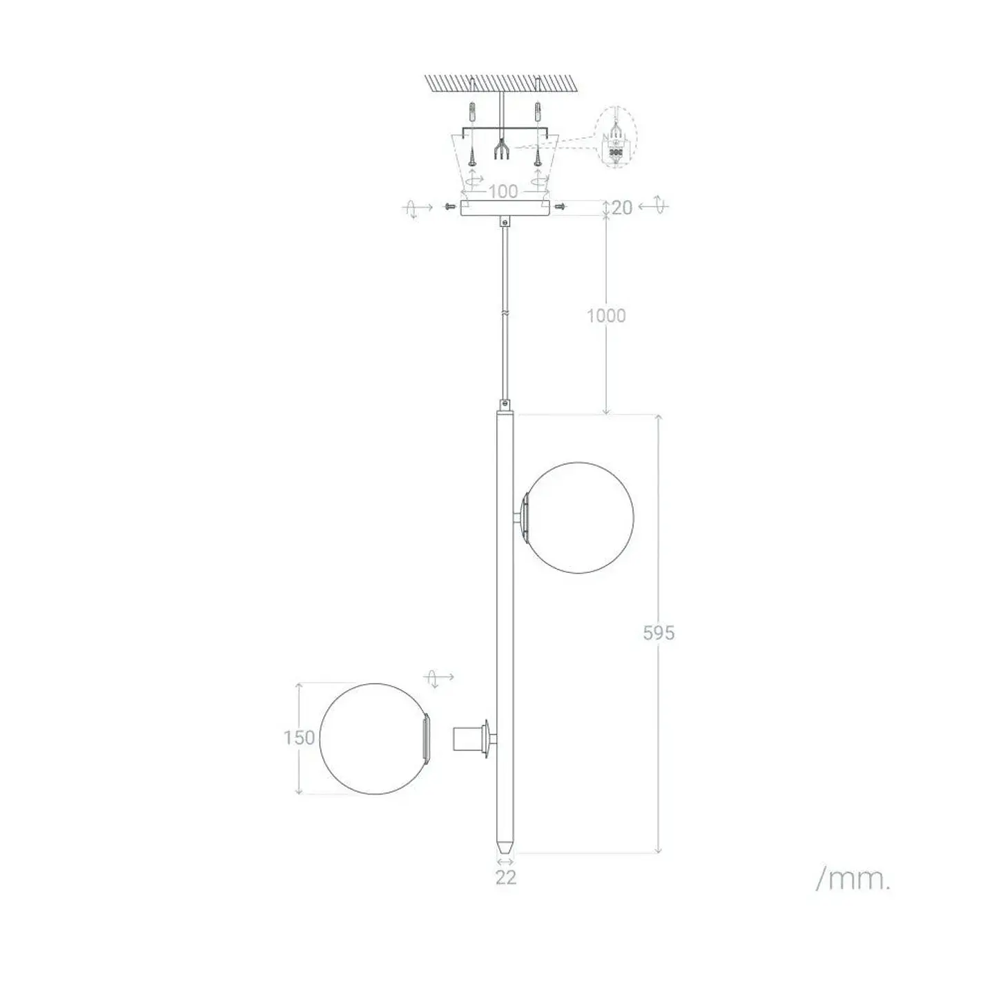 Lampada Pendurada 