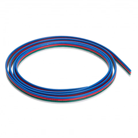 Cabo Conector Tira Leds Rgb (Por Metro)