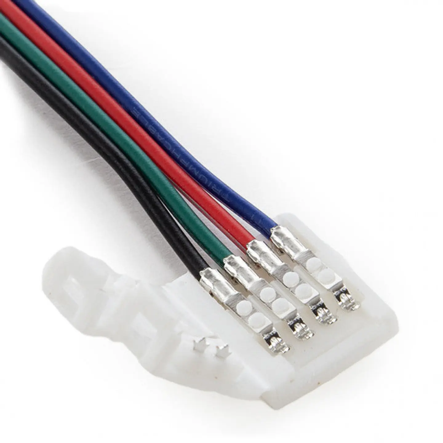 ConectorÂ Tira LED Led Smd5050 10Mm Rgb 4Â Caminho Em Dobro 12/24Vdc 2