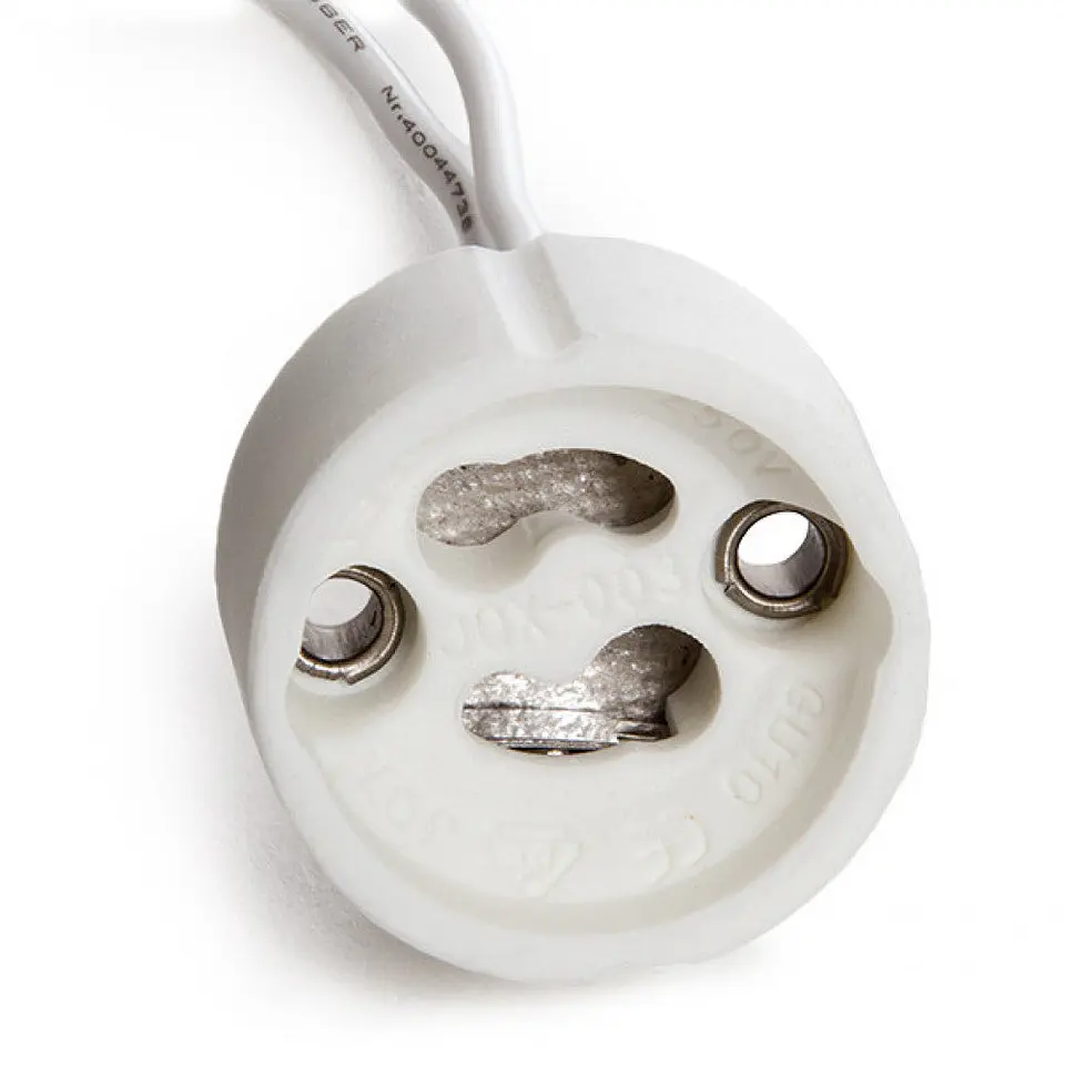 Suporte de Lampada Ceramica Gu10 Cabo 160Mm 1