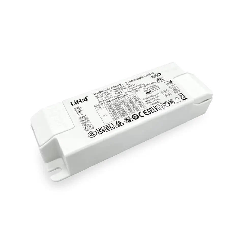 9-40V 700-1050mA RegulÃ¡vel DALI/PUSH IP20 1