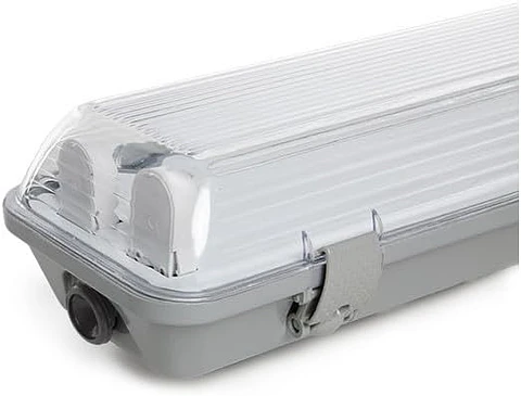 Kit de Luz LED conectÃ¡vel Ã  prova de Agua IP65: 2 tubos LED ABS/PC 