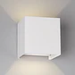 Aplique LED para exterior 2x5W 100Lm/W IP65 Branco 2700ÂºK [HO-APL06-IP65-W-WW] - Thumbnail 1