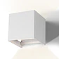 Aplique LED para exterior 2x5W 100Lm/W IP65 Branco 2700ÂºK [HO-APL06-IP65-W-WW] - Thumbnail 3