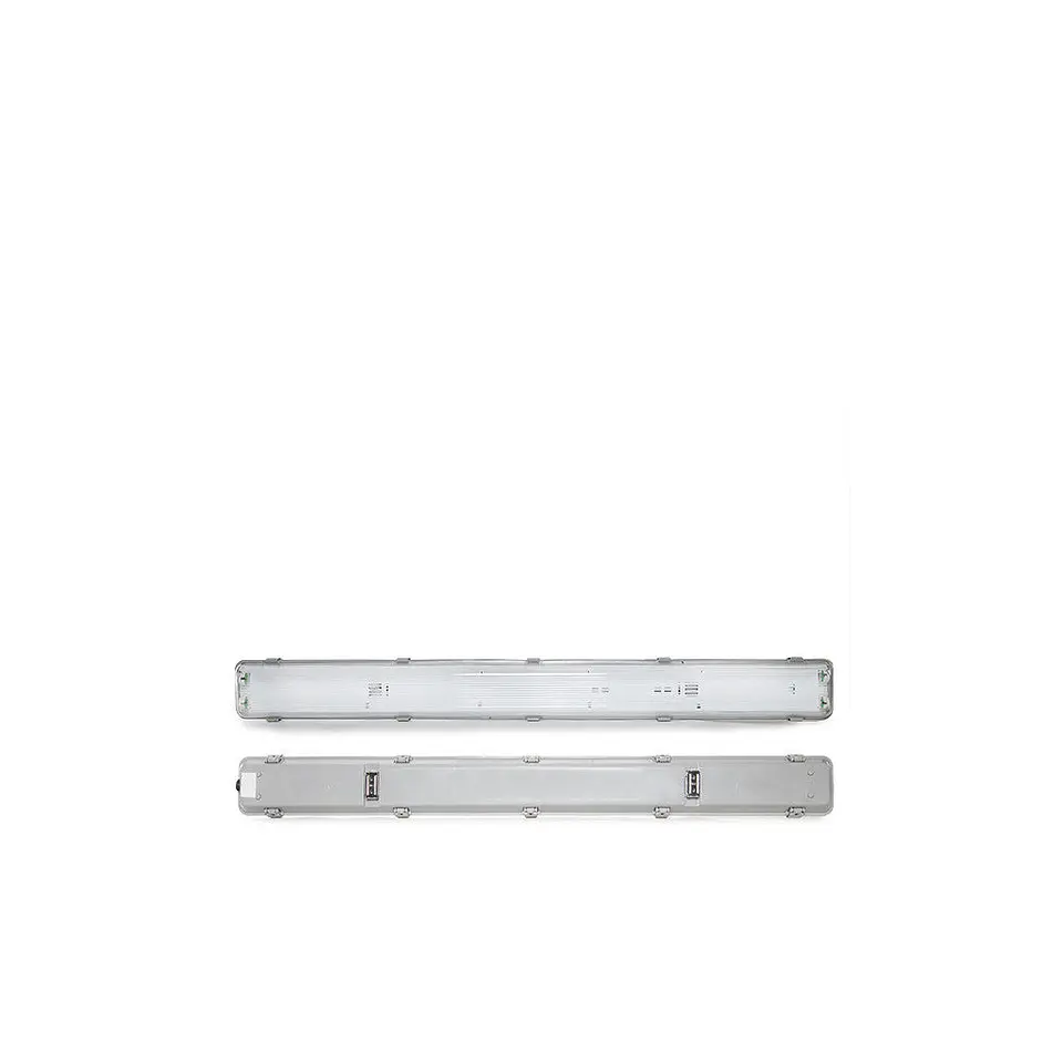 Kit de Luz LED conectÃ¡vel Ã  prova de Ã¡gua IP65: 2 tubos LED ABS/PC  2