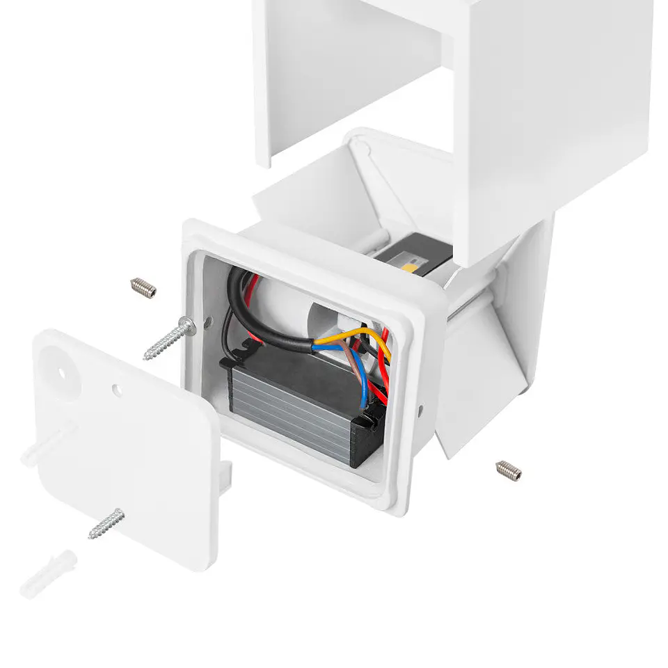 Aplique LED para exterior 2x5W 100Lm/W IP65 Branco 2700ÂºK [HO-APL06-IP65-W-WW] 5