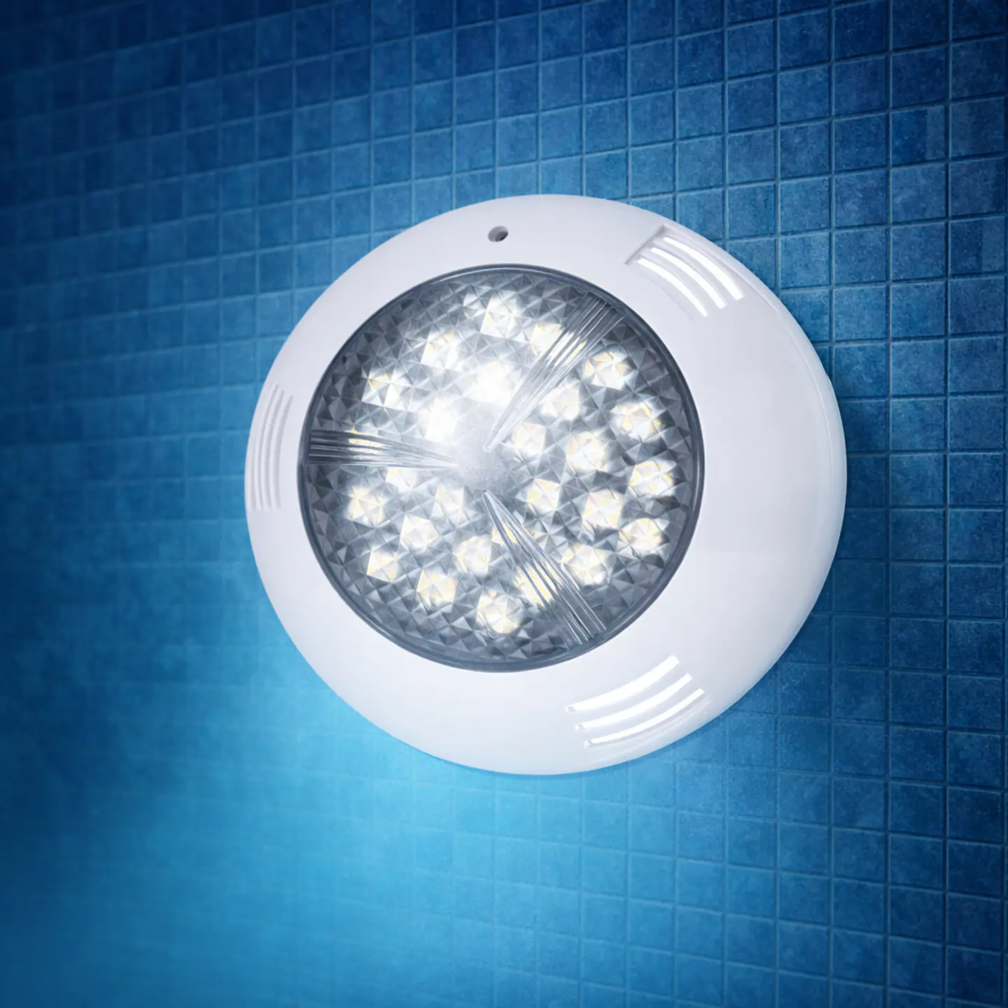 Refletor LED para piscina 36W 3051Lm 4.000ÂºK Ã˜295mm 30.000H Montagem saliente [WR-295-2AS-36W-W] 1