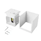 Aplique LED para exterior 2x5W 100Lm/W IP65 Branco 4000K [HO-APL06-IP65-WW] - Thumbnail 6