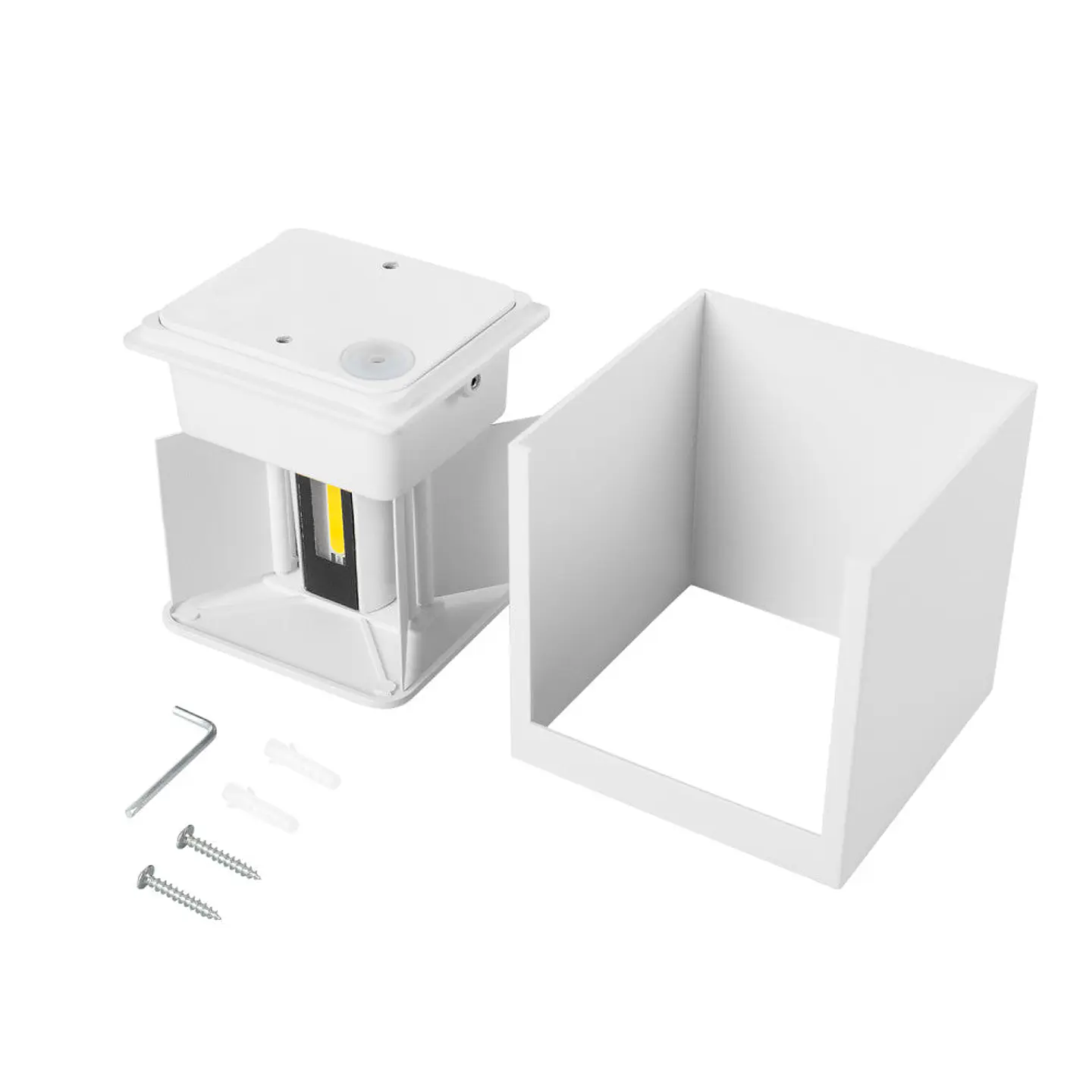 Aplique LED para exterior 2x5W 100Lm/W IP65 Branco 2700ÂºK [HO-APL06-IP65-W-WW] 6