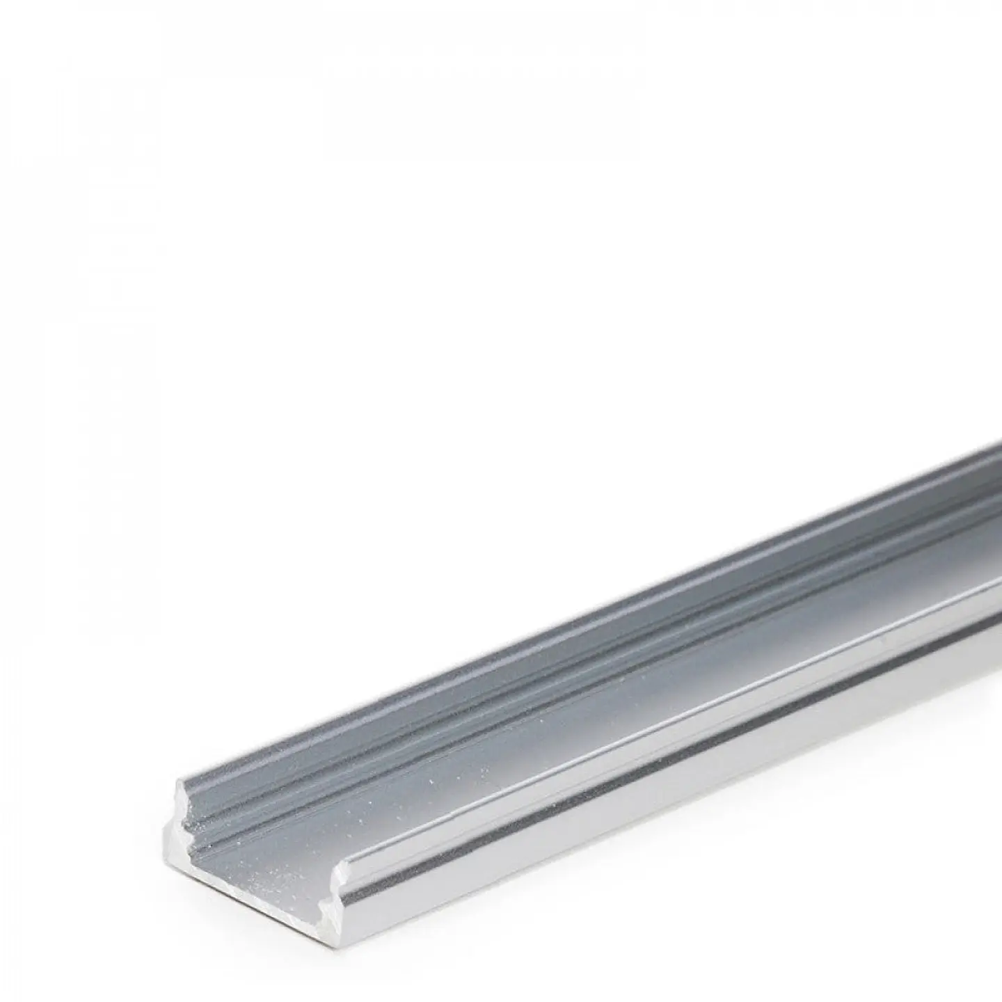 Perfil AlumÃ­nio Para AÂ Tira LED Led Difusor Transparente Lle-Alp001-Rl X 2M 3