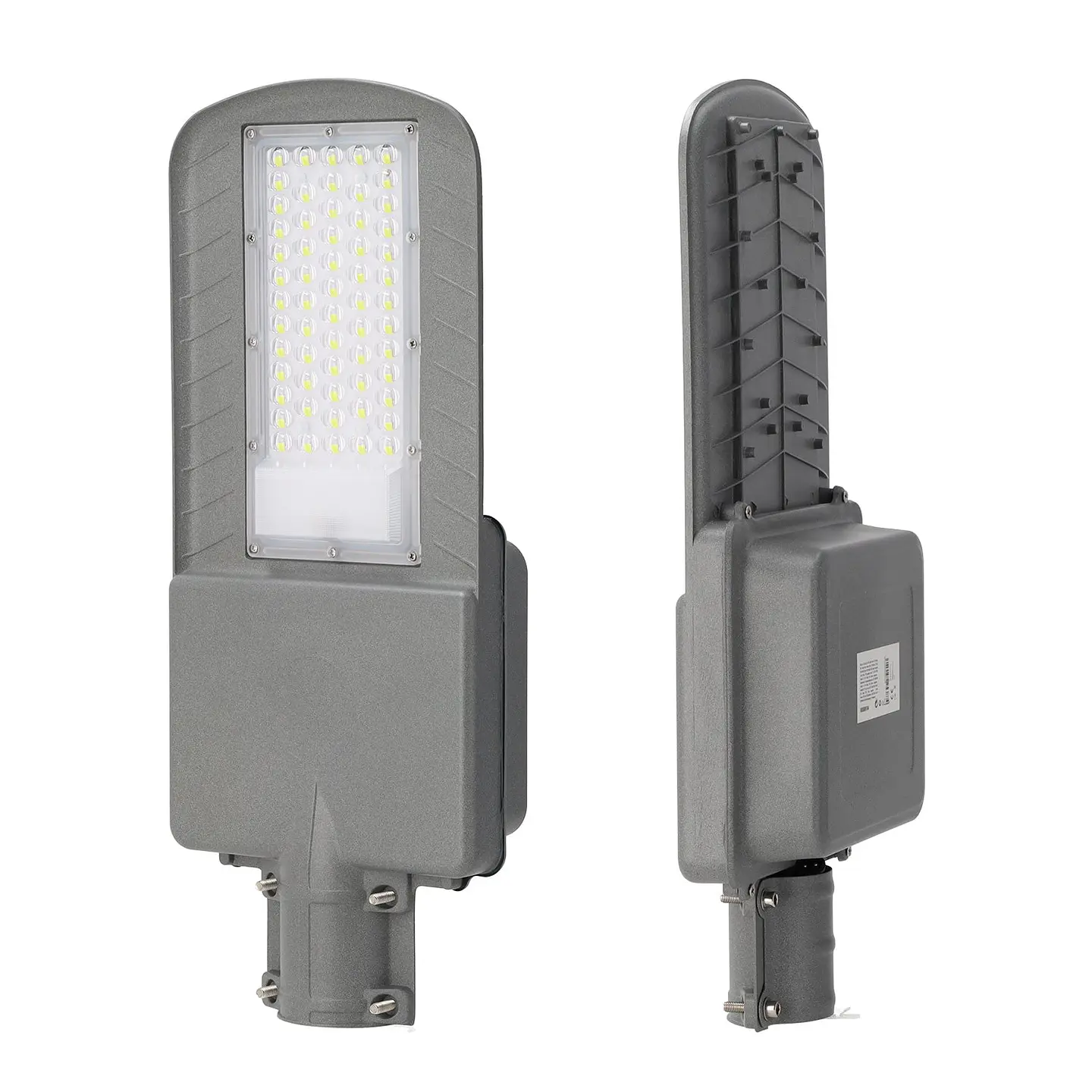 Luz de rua solar LED 100W 5000K Painel 6V 25W Bateria 20Ah Sensor crepuscular / Controle Remoto 3