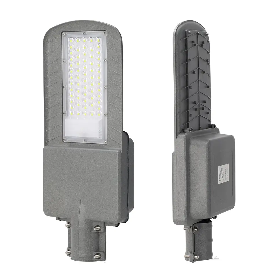 Luz de rua solar LED 100W 5000K Painel 6V 25W Bateria 20Ah Sensor crepuscular / Controle Remoto 3