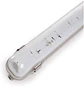 Kit de Luz LED conectÃ¡vel Ã  prova de Ã¡gua IP65: 1 tubo LED ABS/PC de 1500 mm com clipes em aÃ§o inoxidÃ¡vel - Thumbnail 1