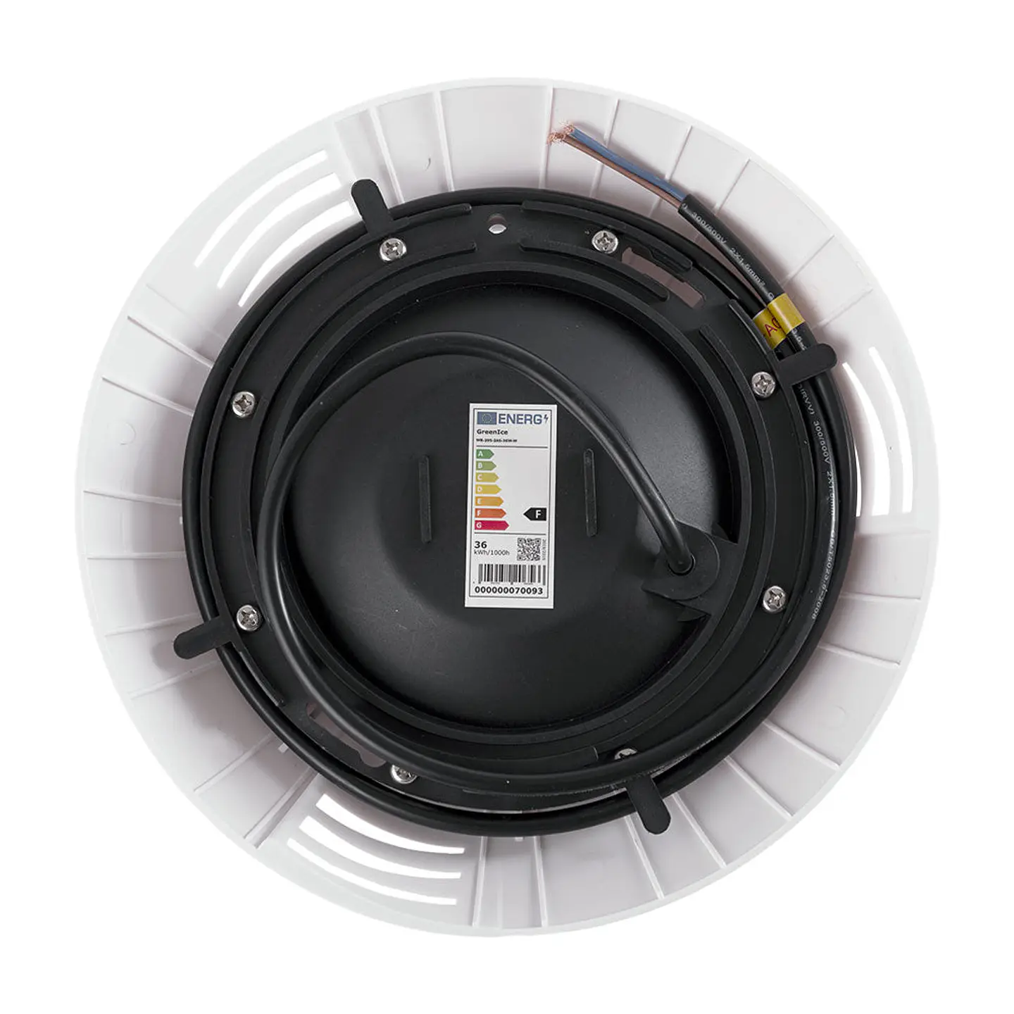 Refletor LED para piscina 36W 3051Lm 4.000ÂºK Ã˜295mm 30.000H Montagem saliente [WR-295-2AS-36W-W] 5