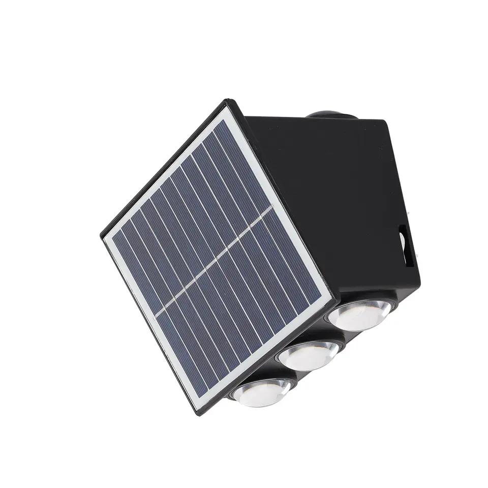 Luz de parede LED solar 3.0W bateria 3.7V IP65 2