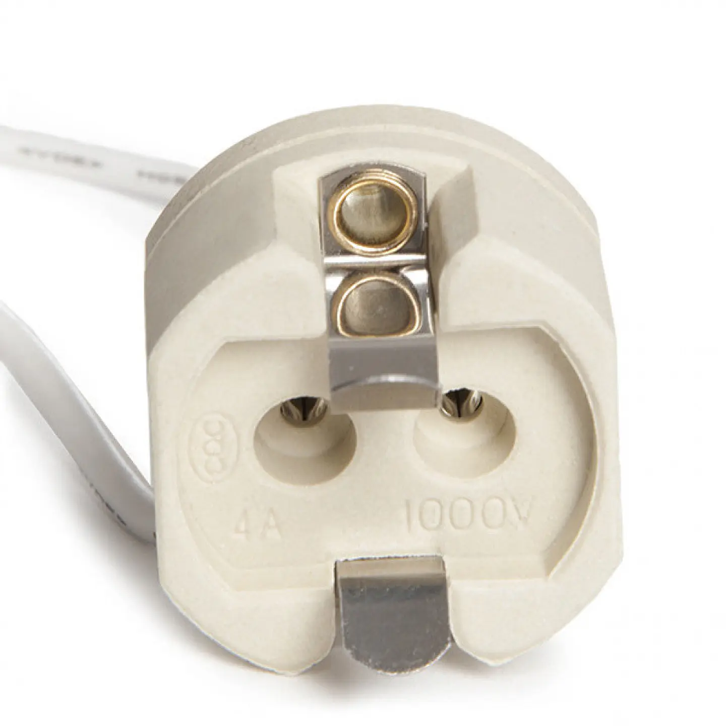 Suporte de LÃ¢mpada CerÃ¢mica G12 Cabo 160Mm 180Âºc 1