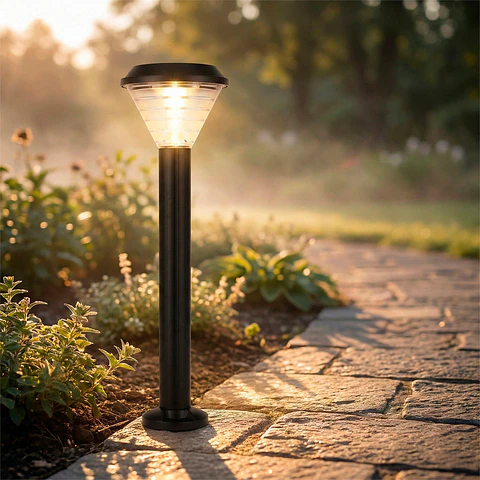 Farol solar LED "Nukus" 3000ºK Painel: 6V/3W Bateria: 3.7V/4000MaH