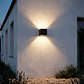 Painel solar LED 1.5W bateria 3.7V IP65 luz de parede - Thumbnail 4