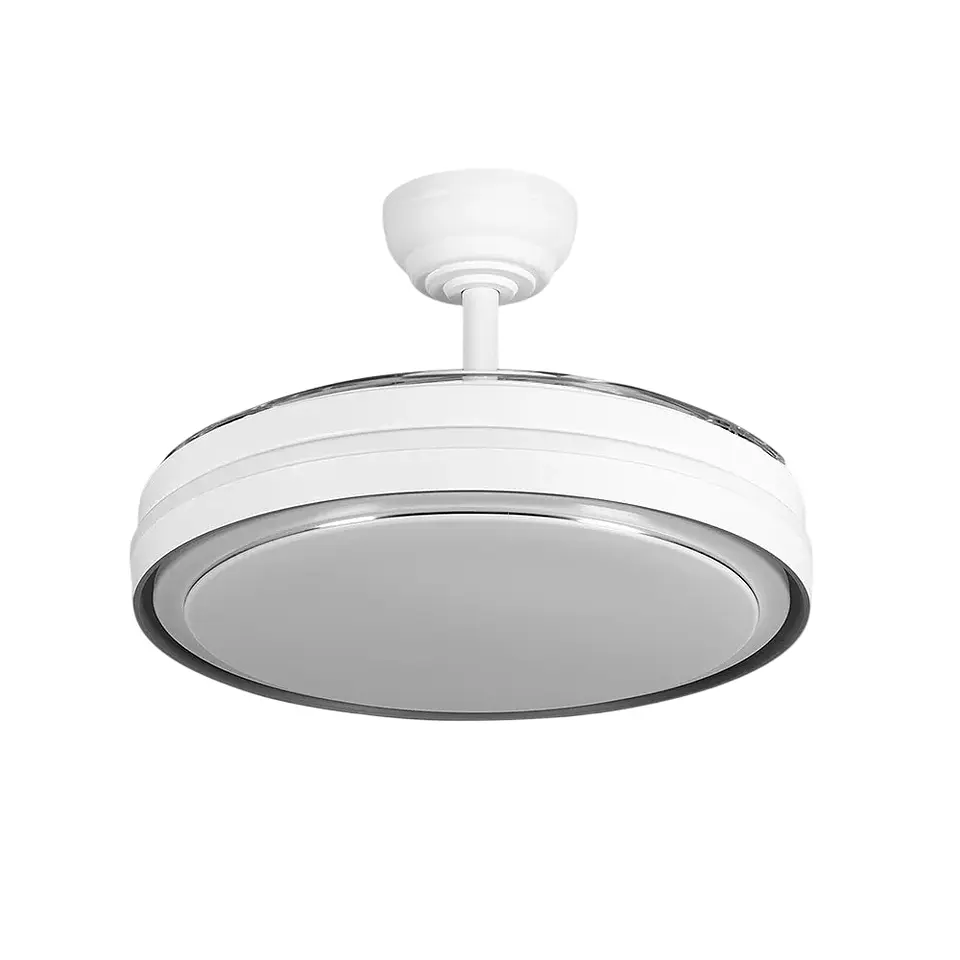 Ventilador DC Siux FunÃ§Ã£o VerÃ£o-Inverno 60W Branco, 3 HÃ©lices, 107Â°, 6980 lm, 3500-4000-6500K, com Controlo Remoto e Temporizador 2
