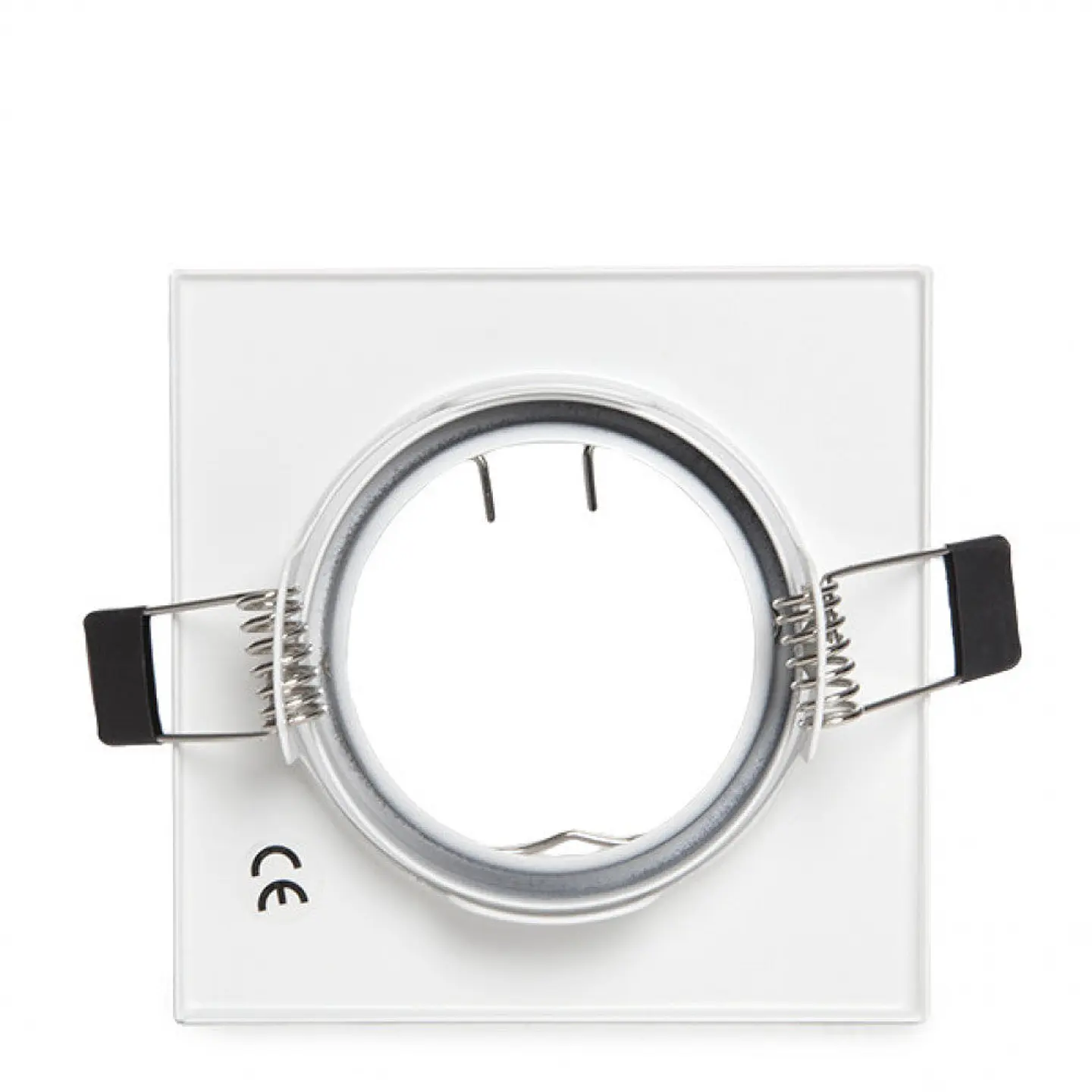 Anel Downlight InclinÃ¡vel Quadrado Branco83/83Mm 3