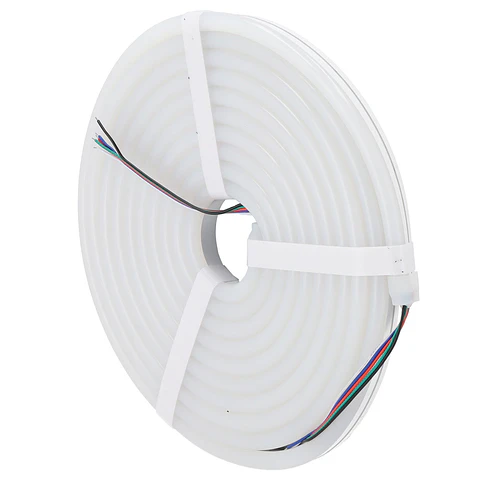 Fita de LED Flexivel 14,4W/M 24VDC 96 LEDs/M SMD5050 IP65 RGBW 5 metros