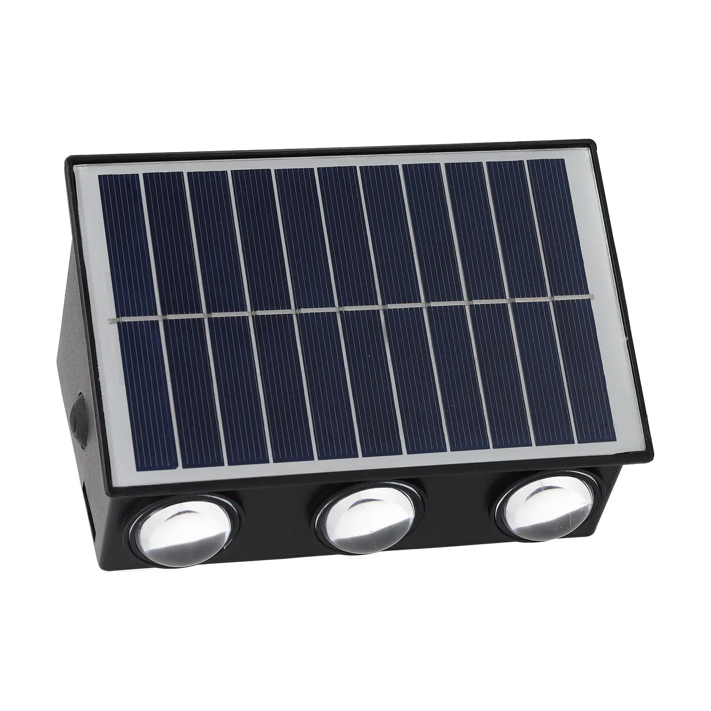 Luz de parede LED solar 3.0W bateria 3.7V IP65 4