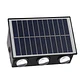 Luz de parede LED solar 3.0W bateria 3.7V IP65 - Thumbnail 4