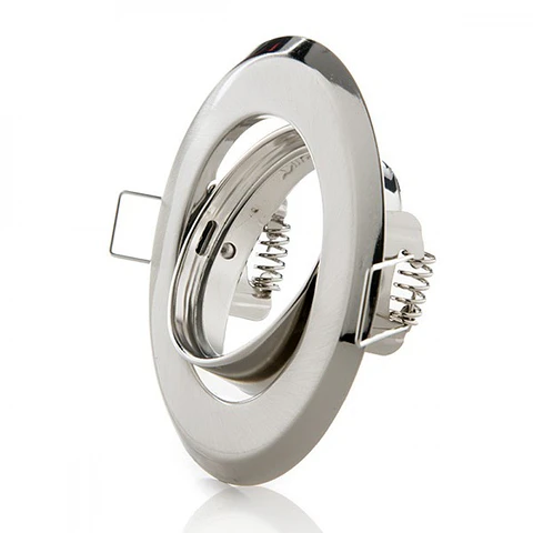 Anel Downlight Circular InclinÃ¡vel AÃ§o 92M