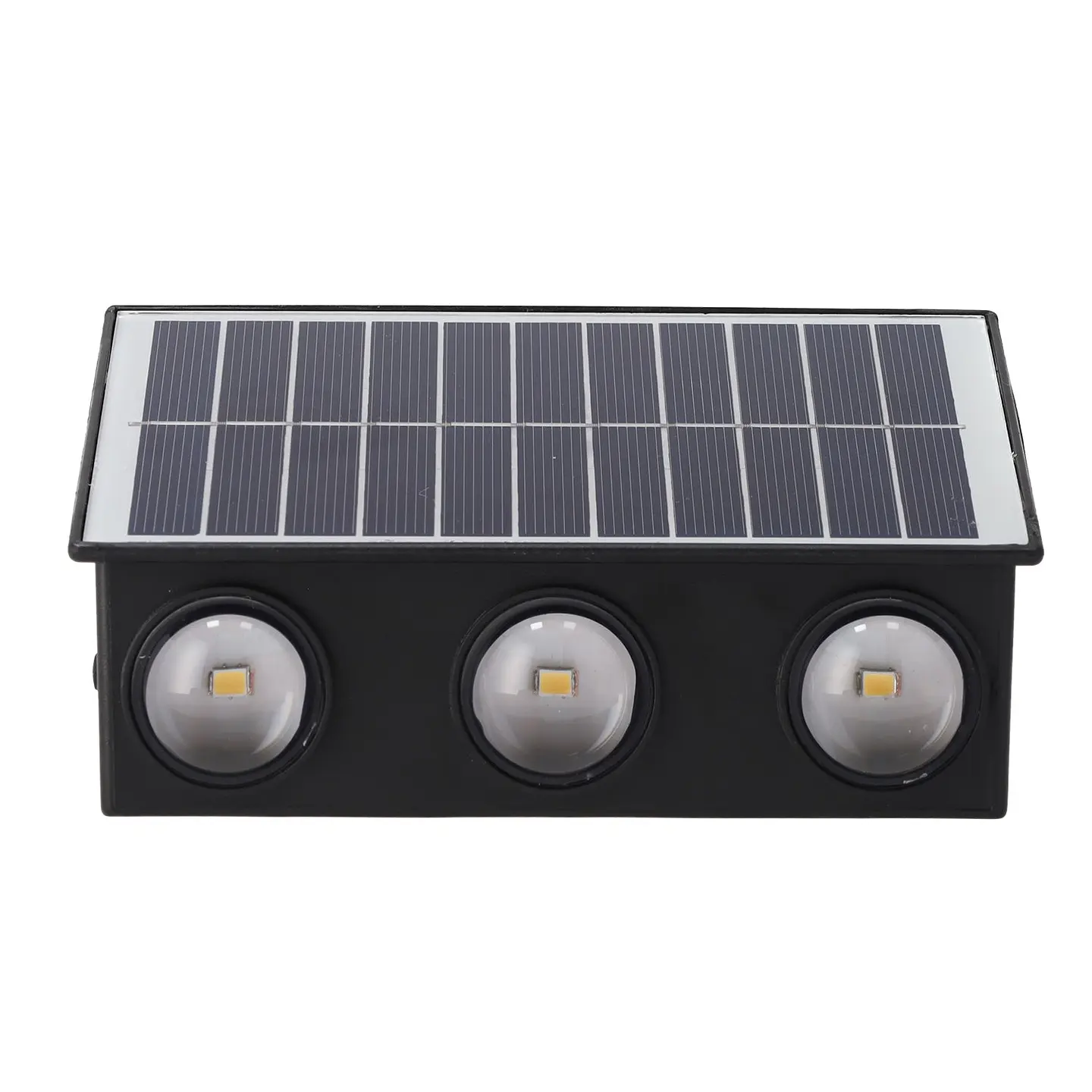 Luz de parede LED solar 3.0W bateria 3.7V IP65 5
