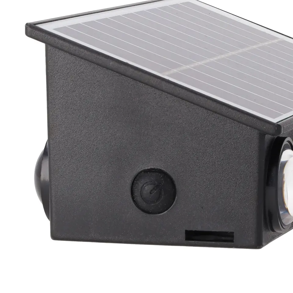 Luz de parede LED solar 3.0W bateria 3.7V IP65 6