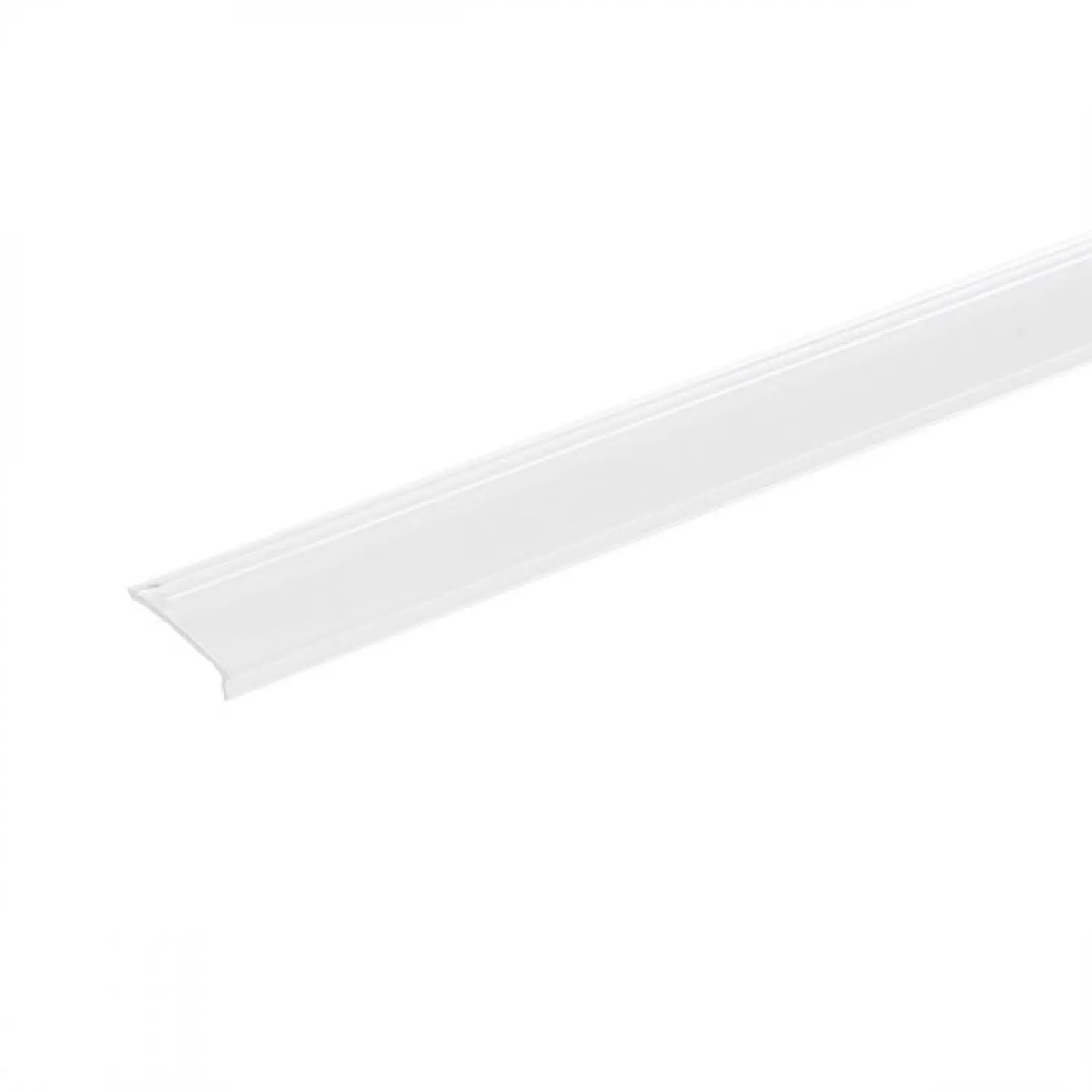 Perfil AlumÃ­nio Para AÂ Tira LED Led Em Dobro - Difusor Transparente X 2M 5