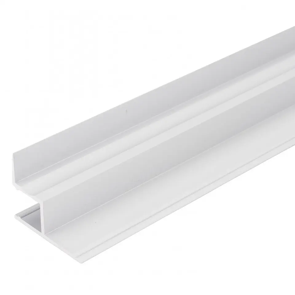 Perfil AlumÃ­nio Para AÂ Tira LED Led InstalaÃ§Ã£o Tetos DifusorÂ Leitoso X 1M 5
