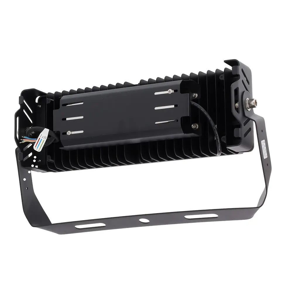 Refletor de projetor LED 250W Stadium 37500Lm Driver Meanwell 1-10V IP65 Philips 3030 90Âº 100.000H 2