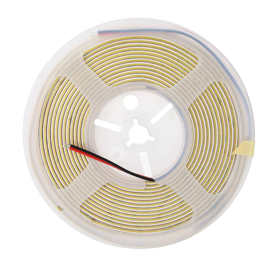 Fita LED flexÃ­vel â€“ iluminaÃ§Ã£o lateral, 10W/m, 24VDC, COB, 480 LED/m, 1200 lm/m, IP20, 3000K, 5 metros 2