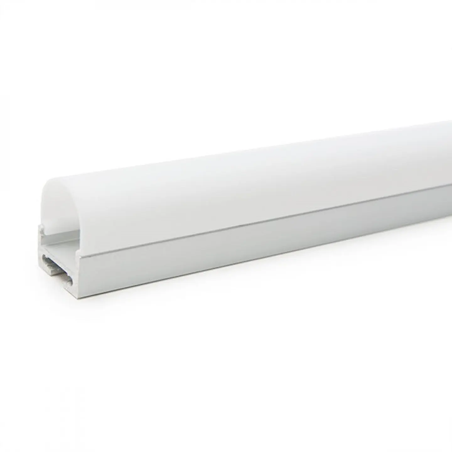 Perfil AlumÃ­nio Curvado Para AÂ Tira LED Led Teto/SuspensÃ£o DifusorÂ Leitoso Lle-Alp027 X 2M 3