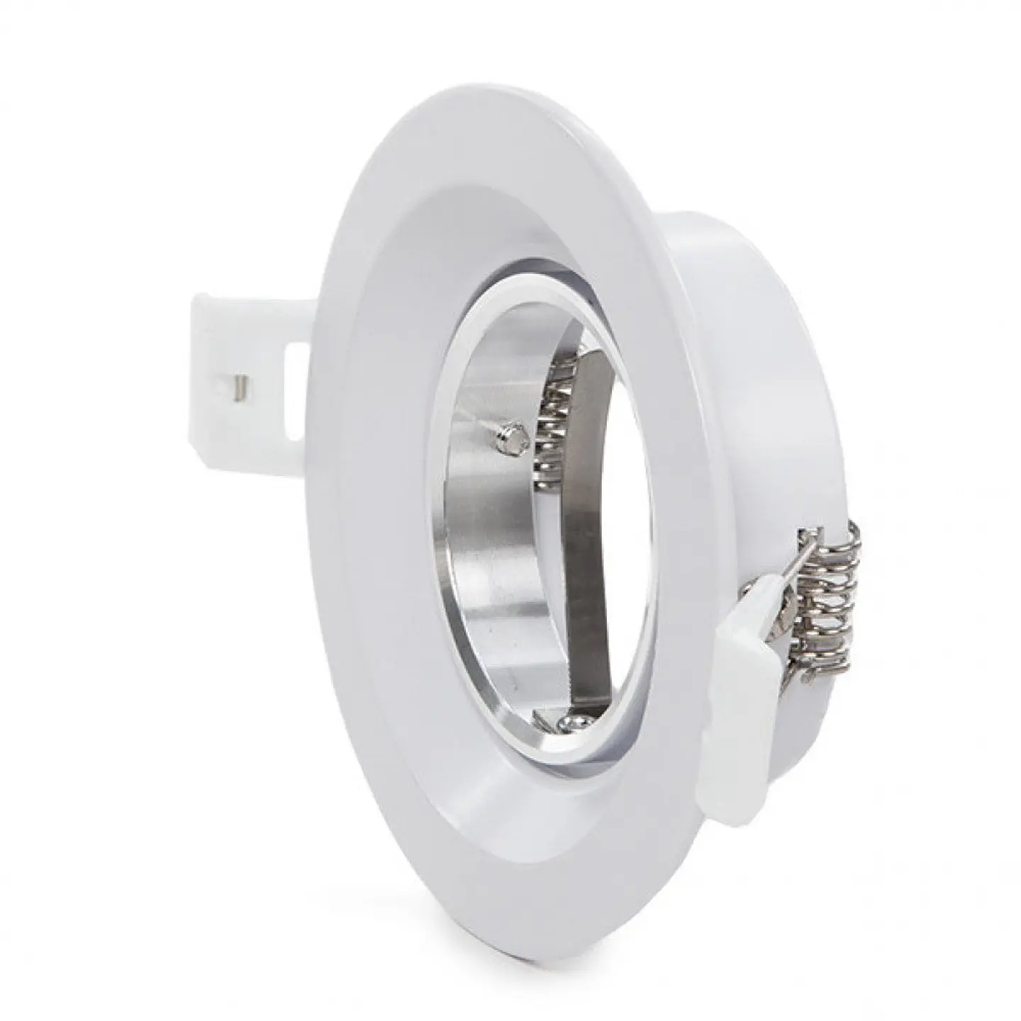 Anel Downlight Circular Gu10 Ã˜92Mm - Branco 1