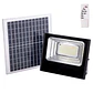 Projetor Solar LED 150W 4000K Painel: 6V/15W Bateria: 3,2V/10000MaH Controle Remoto [HO-SOLARFL-150W-01-W] - Thumbnail 1
