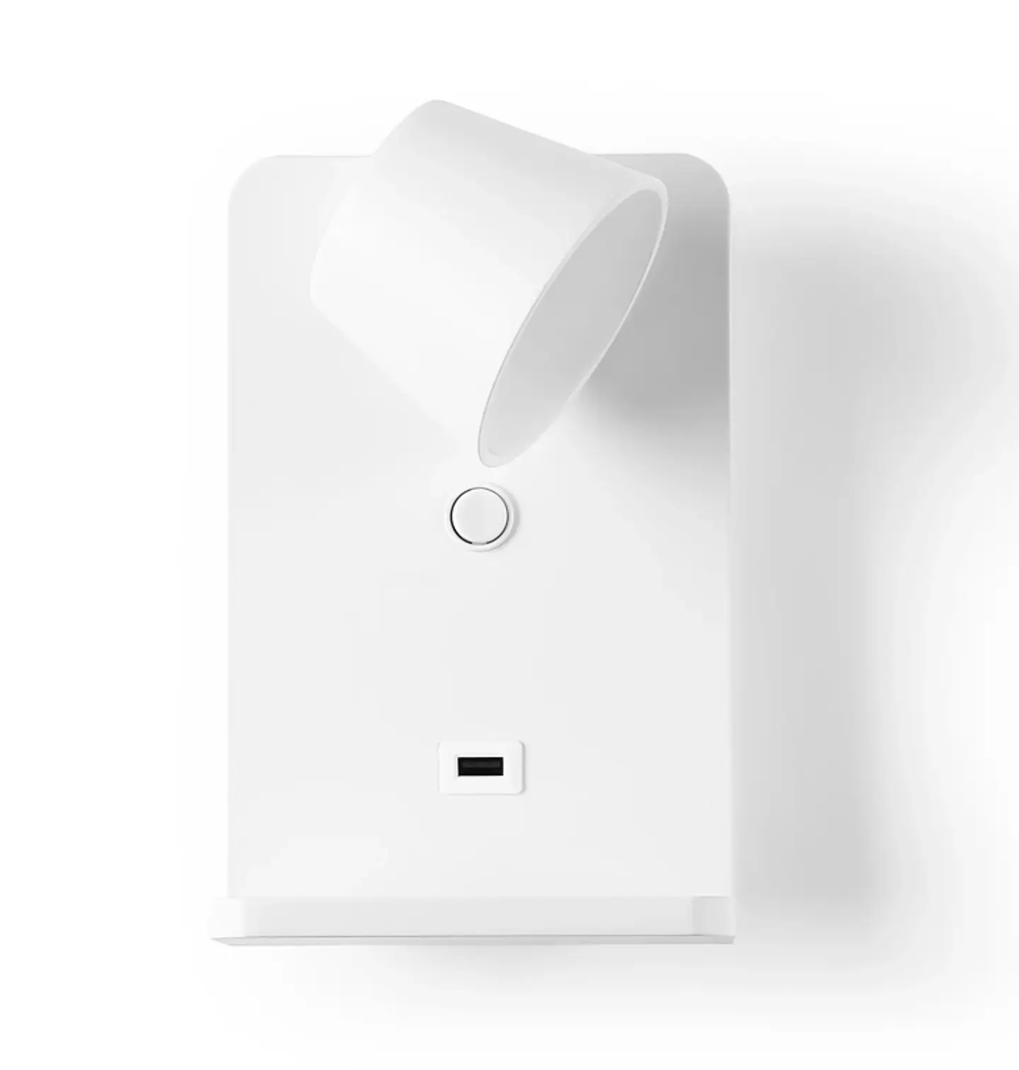 Lumiaria de parede para leitura com porta USB 