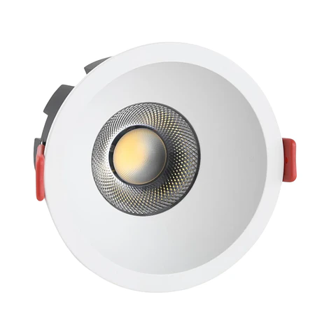 Lumiaria de embutir LED CCT 8W com chip OSRAM e recorte de Ã˜ 75mm