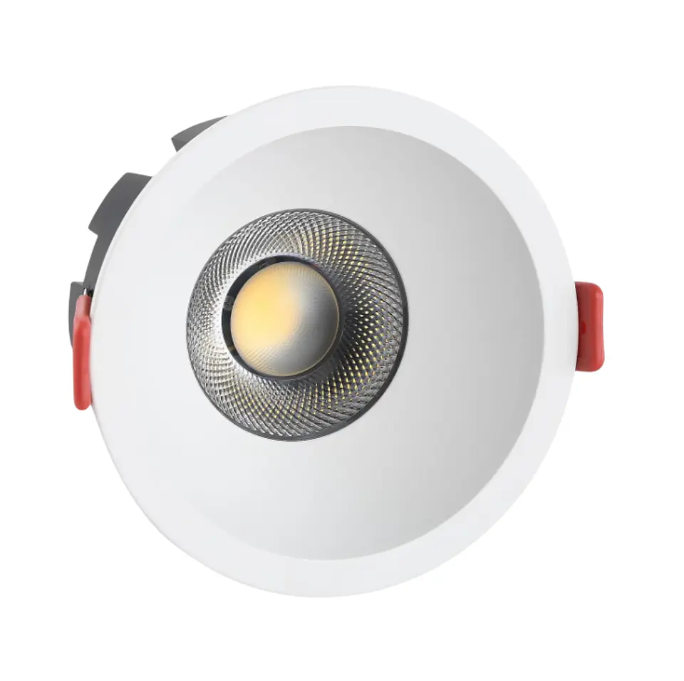 LuminÃ¡ria de embutir LED CCT 8W com chip OSRAM e recorte de Ã˜ 75mm 1