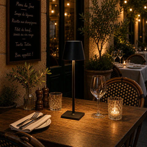 Lumiaria de mesa portÃ¡til LED sensÃ­vel ao toque "Raina" 1,5W