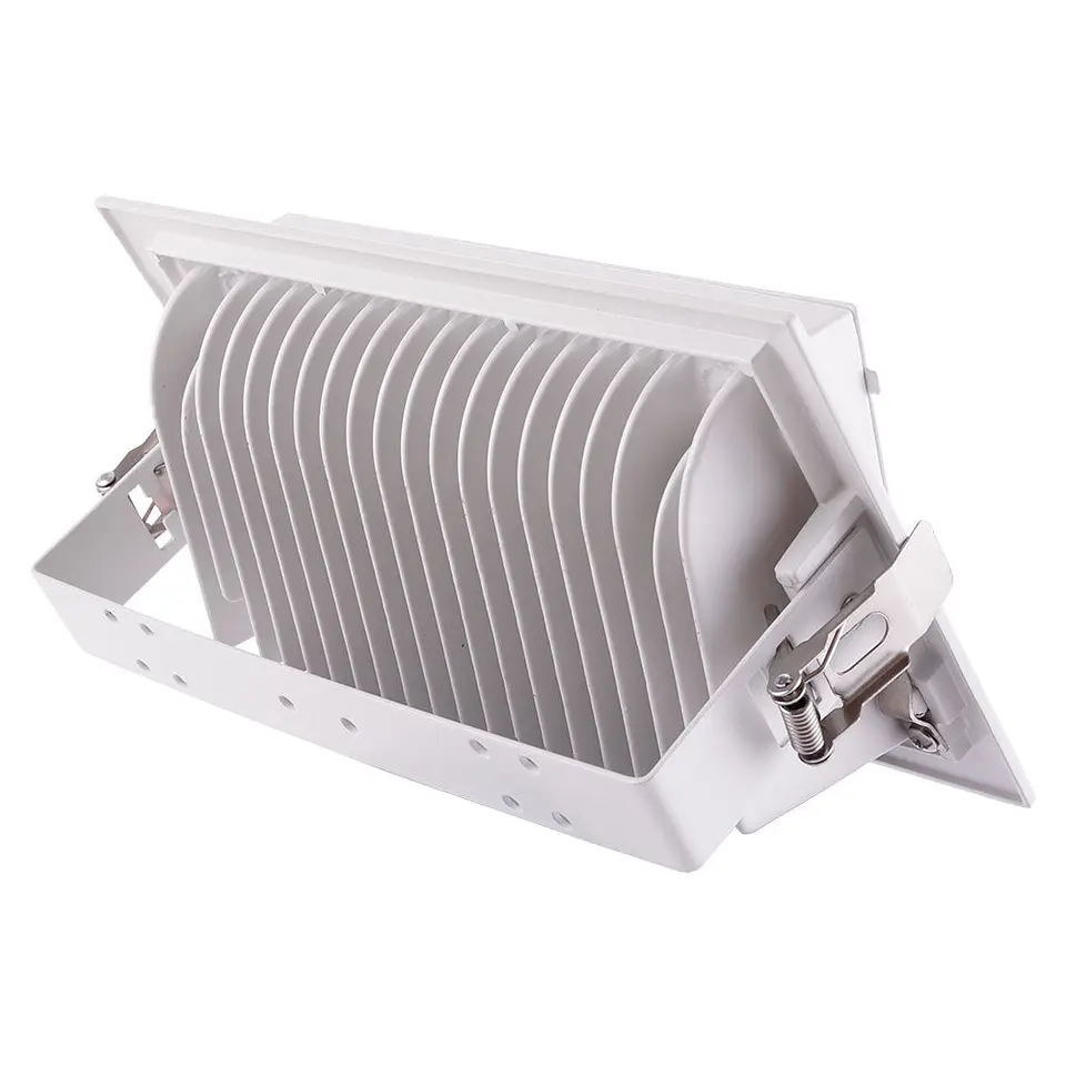 Foco Downlight LED 30W 5000Lm 2700ÂºK Retangular AjustÃ¡vel 40.000H [HO-COB-R-OR-30W-WW] 3